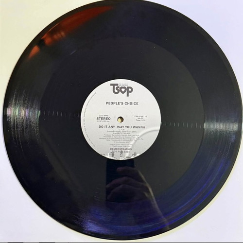 People’s Choice Do It Any Way You Wanna vinyl record, electronic