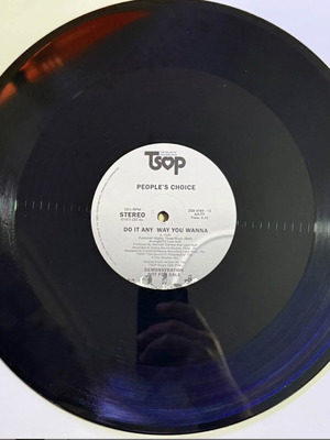 People’s Choice Do It Any Way You Wanna vinyl record, electronic