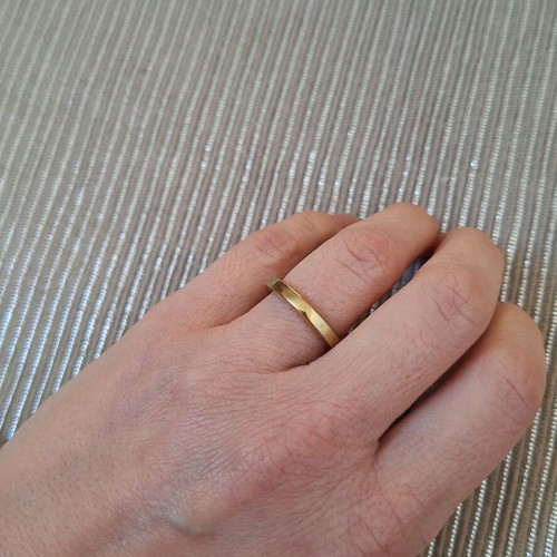 Folli Follie ring size 50 like new, gold color