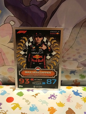 Κάρτα Verstappen Topps Turbo Attax F1 2023 σαν καινούργιο