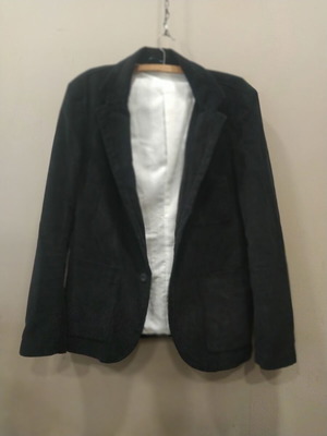 ZARA MAN Ανδρικό σακάκι κορντουρόι XXL μαύρο σαν καινούργιο