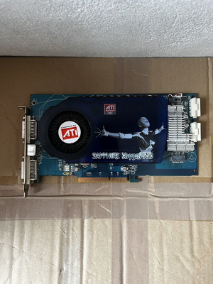 Sapphire X1950Pro AGP graphics card used