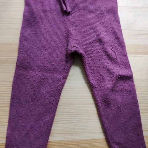 Rib leggings Zara 92 cm used, warm