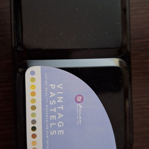 Vintage Pastel Watercolors case new