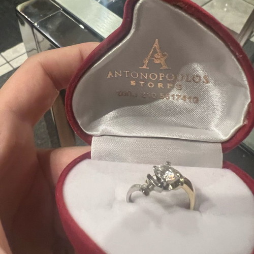 Antonopoulos solitaire ring new, impressive and classic design