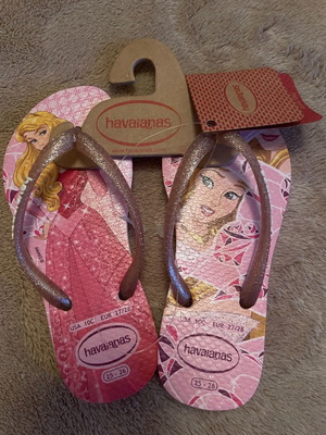 Παιδικές σαγιονάρες Havaianas καινούργιες για κορίτσι