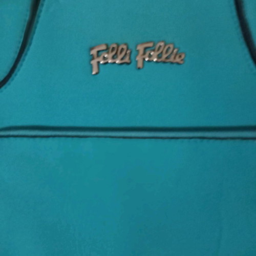 Large polymorphic bag Folli Follie blue turquoise