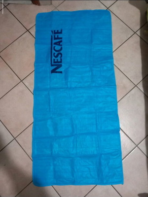 Vintage Nescafe mattress with cover unused