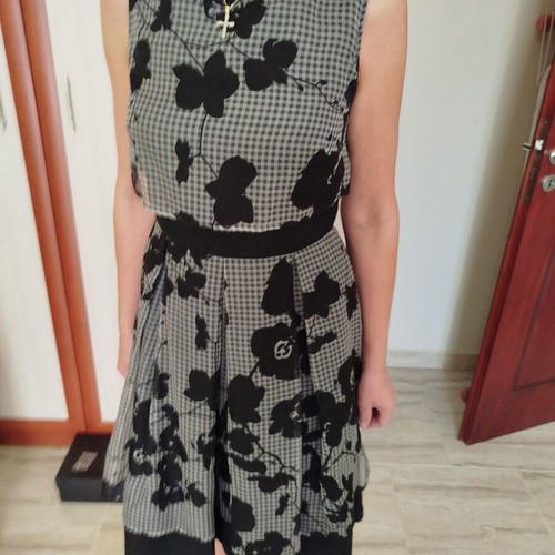 Max Mara dress like new, size S, black and gray