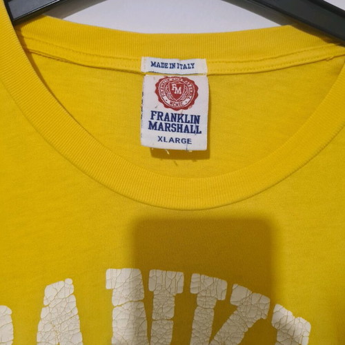 Franklin & Marshall men's T-shirt like new, size Large, yellow