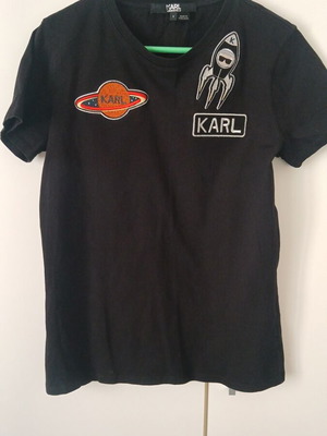 Μπλούζα Karl Lagerfeld unisex μαύρη σαν καινούργιο, μέγεθος S