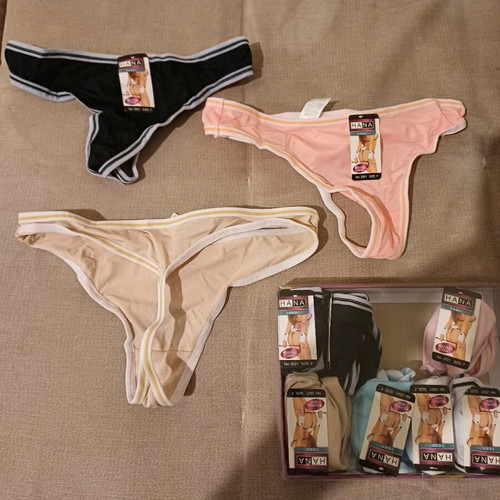 String underwear new, pack of 10 pieces, size S/M