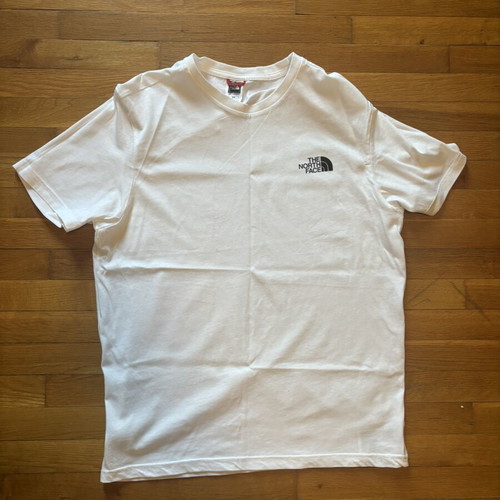 The North Face T-Shirt white size M like new
