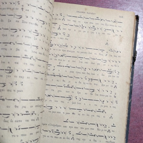 Iera Ymnodia by Ioannis Th. Sakellaridis 1902 used religious book