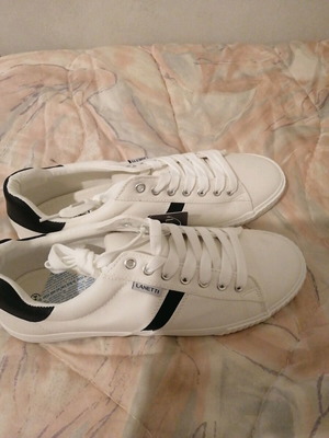 Lanetti αντρικά sneakers καινούργια, μέγεθος 44, μαύρο και άσπρο