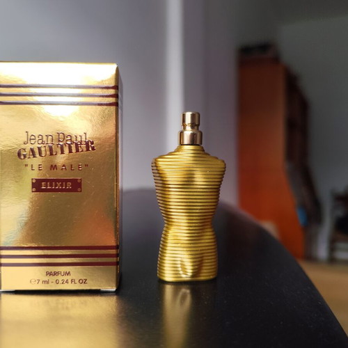 Jean Paul Gaultier Le Male Elixir miniature perfume new 7.5 ml