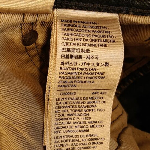 Levi's 578 Baggy Jeans new, grey brown faded color, size 32