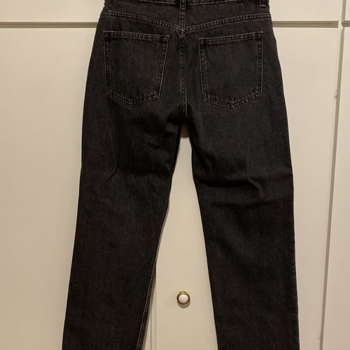 H&M low waist straight black jeans