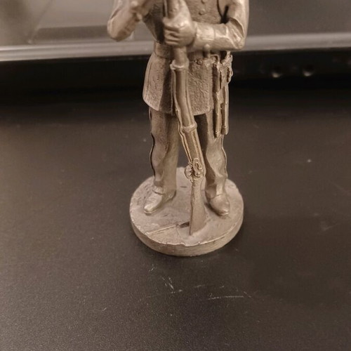 Infantry Soldier Figure 1852 made of pewter like new