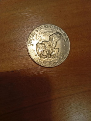 USA 1 dollar Eisenhower 1972 used in excellent condition