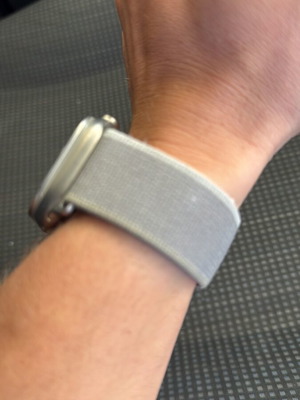 Apple Watch Ultra λουράκι γκρι σαν καινούργιο