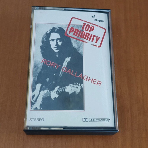 Rory Gallagher cassette tape used, rare collectible Greek edition