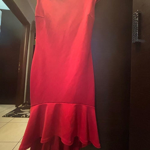 Junona dress red like new, size M 38 10