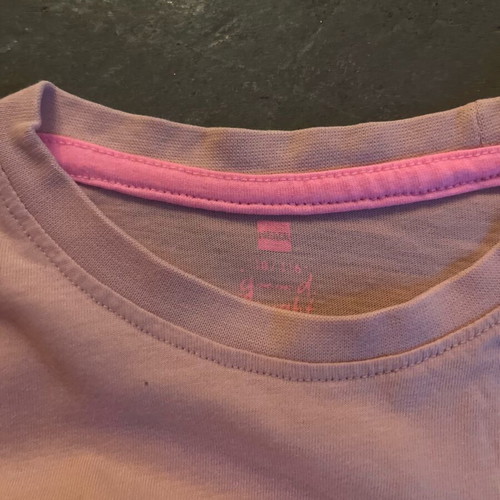 HEMA girls' pajama set size 110-116 cm like new, cotton, salmon color