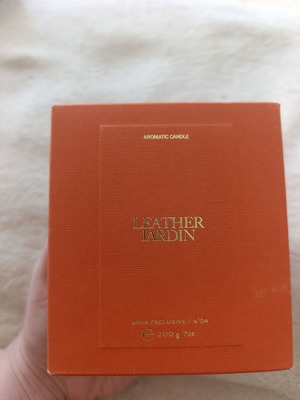Zara x Jo Malone Leather Jardin scented candle 200g new