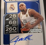 Panini Contenders Euroleague Guerschon Yabusele Veteran Ticket autograph