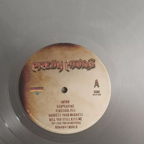 Pretty Maids Undress Your Madness LP 2019 new silver vinyl