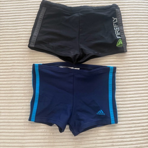 Adidas and Firefly boys' swim shorts set 8-10 years like new