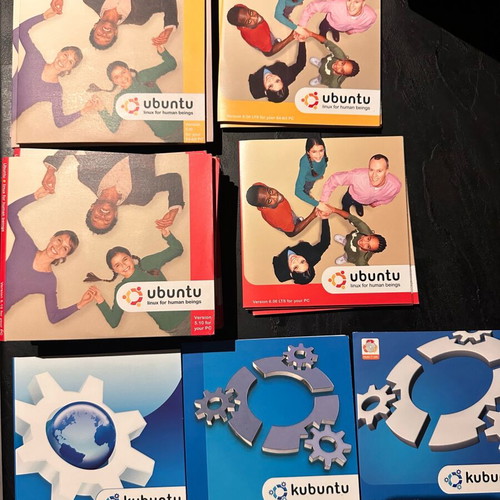 Various Ubuntu and Kubuntu editions new, package