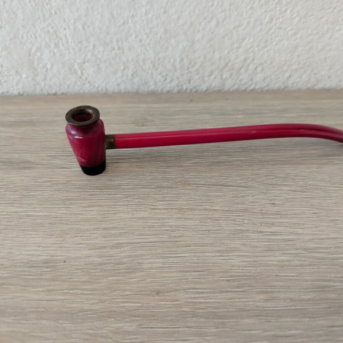 Pipe used, unknown material and origin, length 12.3cm