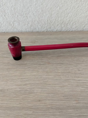 Pipe used, unknown material and origin, length 12.3cm