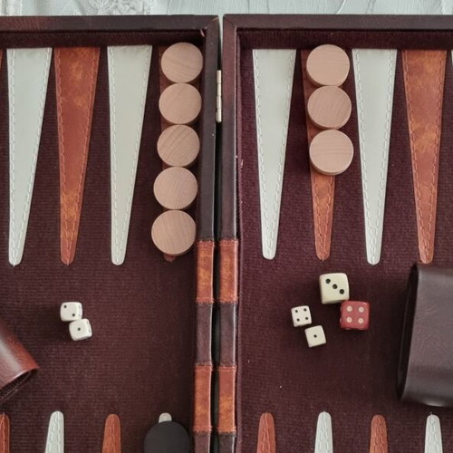 BACKBOARD IN A LEATHER CASE