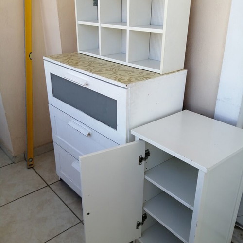 Home Furniture used storage units including Ikea white dresser