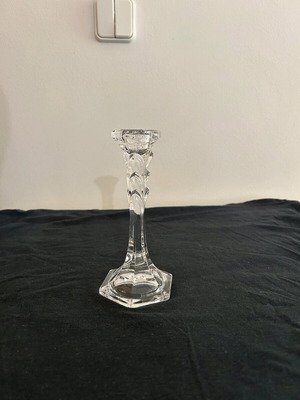 Crystal Vintage Candle Holder like new