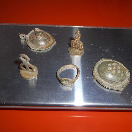 Ottoman items used, set of 5 pieces