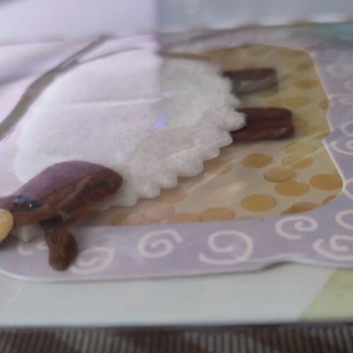 3D Handmade Happy Birthday Card "Lamb" New
