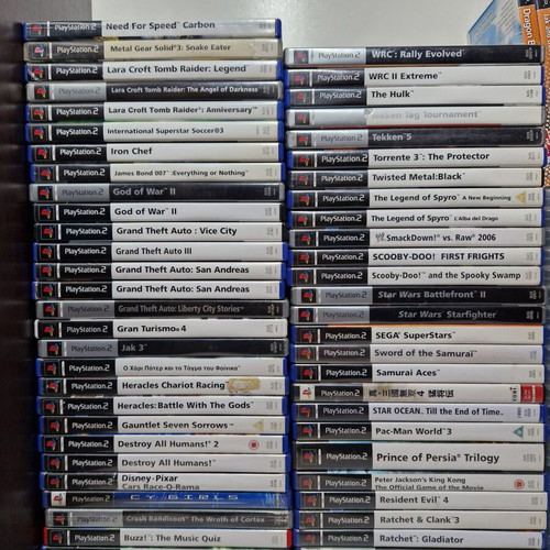 Παιχνίδια PlayStation 2 σαν καινούργια, πακέτο