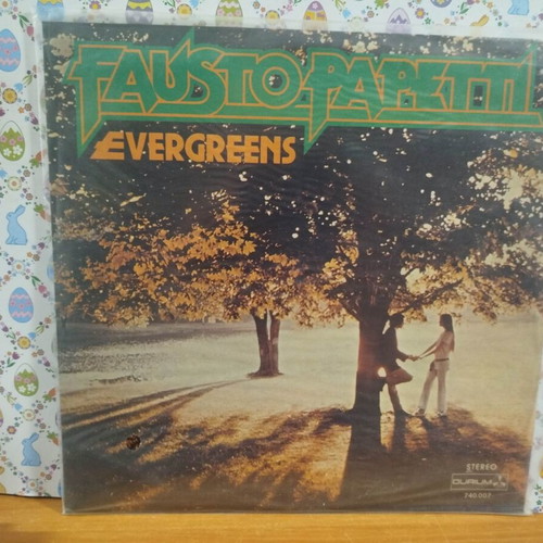 Fausto Papetti Evergreens vinyl record used