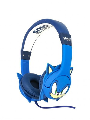 Sonic childrens headphones wired, new factory sealed