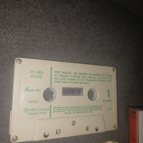 Boney M The Magic of Boney M cassette used, pop