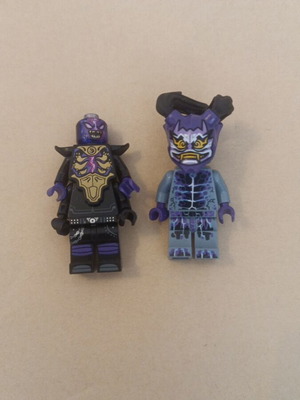 Φιγούρες Lego Ninjago μεταχειρισμένες, δύο τεμάχια