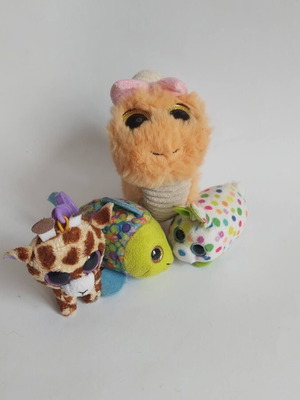 Plush toys like new, set of four