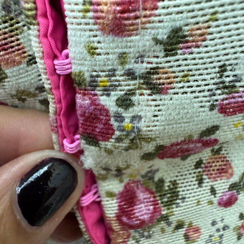 Dolce & Gabbana Vintage Top Bustier Like New, Pink and Blue