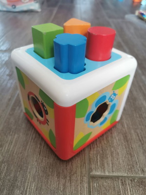 Fine Motor Skills Cube used, with slight wear
