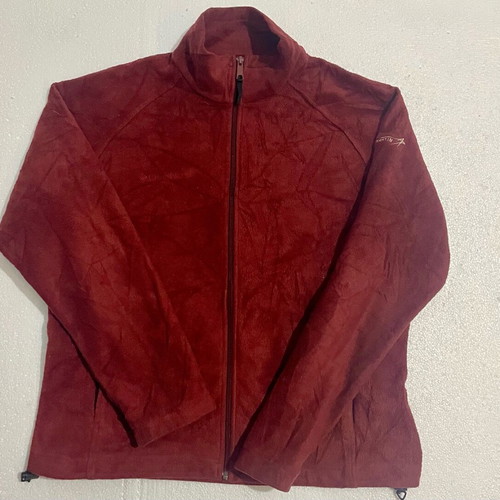 Columbia Titanium fleece jacket burgundy like new, size XL