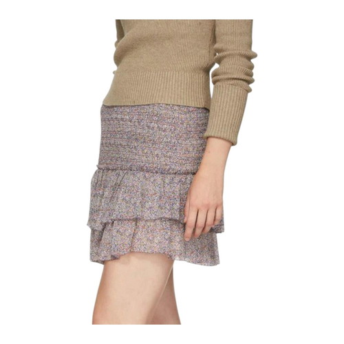 Isabel Marant Etoile Julia Smocked mini skirt size 36 like new